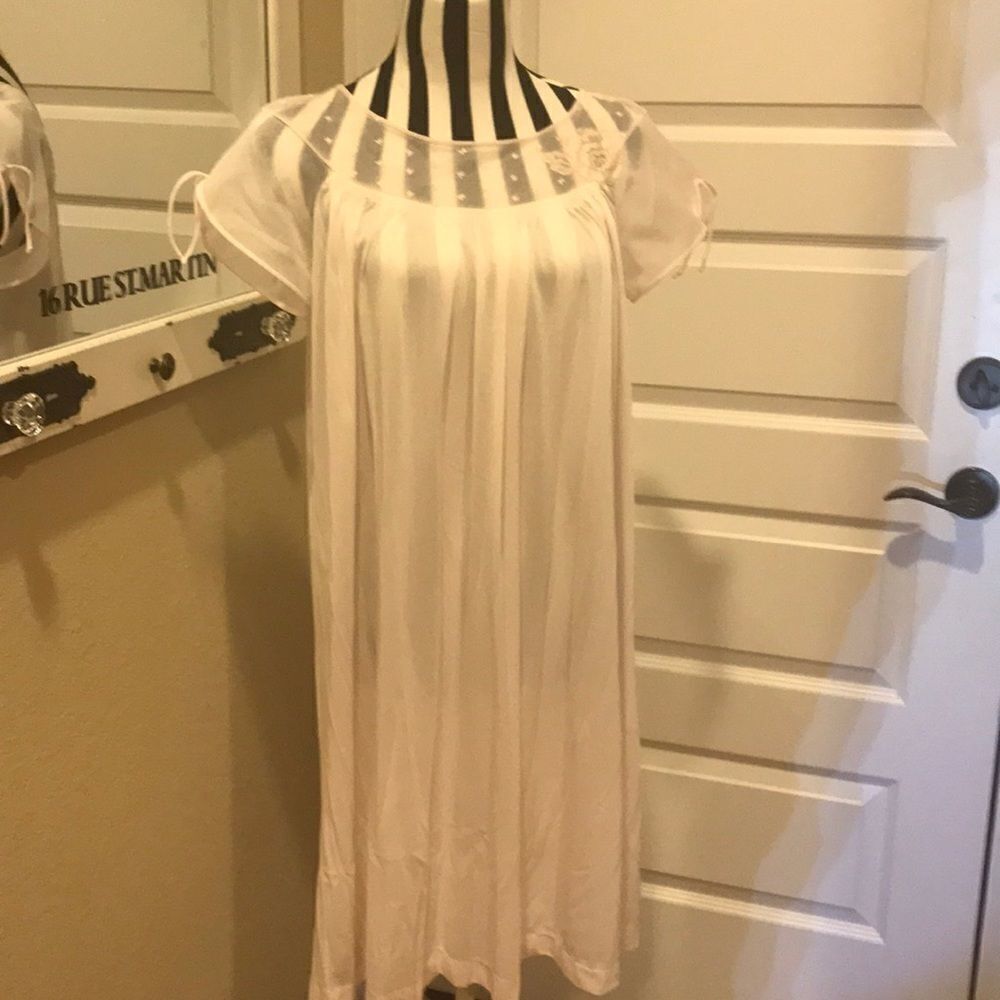Sweet pink vintage nightgown - Picture 1 of 5